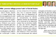 PUGET-VILO Infos n°55 "Puget-Ville : premier village proven"sale" à l’Est de Toulon"