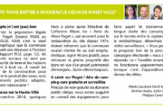 PUGET-VILO Infos n°60 "Constructions en nombre, Haute-Ville et Aire de camping cars"